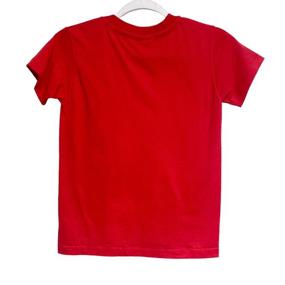 Vintage Kids Size M Valle Vista Elementary Viking Run Single Stitch T Shirt - Picture 5 of 5